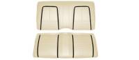 Rear Seat Covers Parchment