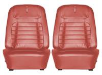Front Seat Covers Red