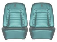 Front Seat Covers Turquoise
