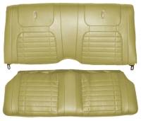 Rear Seat Covers Green Gold