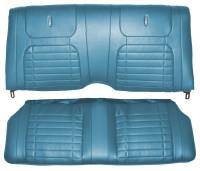 Rear Seat Covers Medium Blue