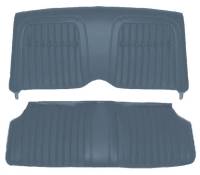 Rear Seat Covers Dark Blue