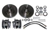 Brake Parts - Disc Brake Conversion Parts - Classic Performance Products - 6 Lug Rotor Caliper Kit