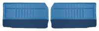 Interior Soft Goods - Door Panel Sets - PUI (Parts Unlimited Inc.) - Blue Side Panel