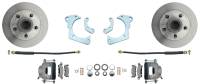 Power 4-Wheel Disc Brake Conversion Kit | 1965-66 Impala or Caprice or Bel-Air or Biscayne | H&H Classic Parts | 13381