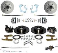 Brake Parts - Disc Brake Conversion Kits - H&H Classic Parts - 4-Wheel Power Disc Brake Conversion Kit