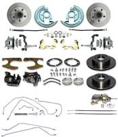 Classic Chevelle, Malibu, & El Camino Parts - H&H Classic Parts - 4-Wheel Power Disc Brake Kit