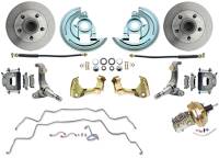 Brake Parts - Disc Brake Conversion Kits - H&H Classic Parts - Front Power Disc Brake Kit