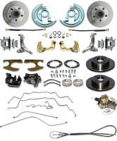 Classic Nova & Chevy II Parts - H&H Classic Parts - 4-Wheel Power Disc Brake Kit
