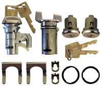 Glove Box Parts - Glove Box Lock Parts - PY Classic Locks - Ignition-Door Lock-Glove Box Lock Set
