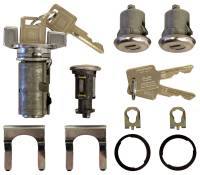Door Parts - Door Lock Sets - PY Classic Locks - Ignition-Door Lock-Tailgate Lock Set
