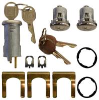Door Parts - Door Lock Sets - PY Classic Locks - Door Lock & Tailgate Lock Set