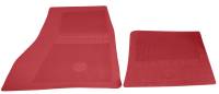 Floor Mats Red | 1965-70 Impala or Caprice or Bel-Air or Biscayne | OER | 15453
