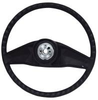 Steering Column Parts - Steering Wheels - H&H Classic Parts - Steering Wheel Black