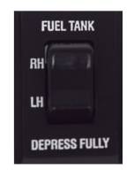 Fuel System Parts - Gas Tank Dash Selector Switches - H&H Classic Parts - Fuel Tank Selector Switch