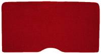Carpet Back of Fold Down Seat Red