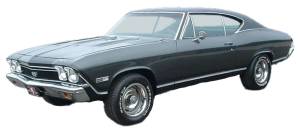 Trunk Mats - Carpet Trunk Mats - 1968-69 Chevelle