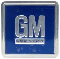 GM Mark of Excellence Metal Emblem