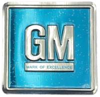 GM Mark of Excellence Metal Emblem