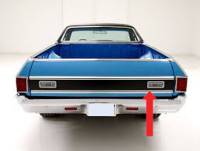 Lower Tailgate Molding | 1970-72 EL Camino | Restoparts | 23049
