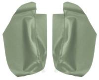 Rear Armrest Covers Dark Green