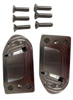 Door Striker Plates Stainless | 1955-60 Fullsize Chevy Car | Golden Star | 4897