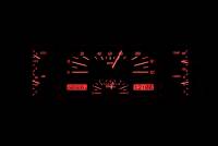 Dakota Digital VHX Gauge System Silver Alloy Red | 1940-46 Chevy Truck | Dakota Digital | 50964