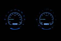 Dakota Digital VHX Gauge System Black Alloy Blue | 1954 Chevy Truck | Dakota Digital | 50977