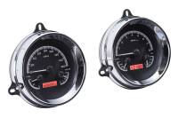 Dakota Digital VHX Gauge System Black Alloy Red | 1954 Chevy Truck | Dakota Digital | 50978