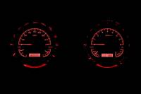 Dakota Digital VHX Gauge System Black Alloy Red | 1954 Chevy Truck | Dakota Digital | 50978