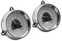Dakota Digital VHX Gauge System Silver Alloy White