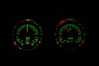 Dakota Digital HDX Gauge Series Black Alloy | 1954 Chevy Truck | Dakota Digital | 50983