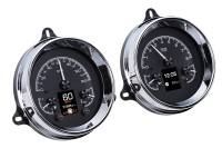 Dakota Digital HDX Gauge Series Black Alloy | 1954 Chevy Truck | Dakota Digital | 50983