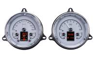 Dakota Digital HDX Gauge Series Silver Alloy | 1954 Chevy Truck | Dakota Digital | 50984