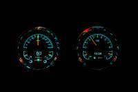 Dakota Digital HDX Gauge Series Silver Alloy | 1954 Chevy Truck | Dakota Digital | 50984
