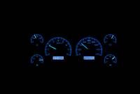 Dakota Digital VHX Gauge System Black Alloy Blue | 1986-93 Chevy S10 or GMC S15Truck | Dakota Digital | 50988