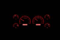 Dakota Digital VHX Gauge System Black Alloy Red| 1986-93 Chevy S10 or GMC S15Truck | Dakota Digital | 50989