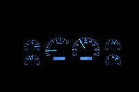 Dakota Digital VHX Gauge System Gauge System Silver Alloy Blue | 1988-94 Chevy or GMC Truck | Dakota Digital | 50998