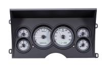 Dakota Digital VHX Gauge System Silver Alloy White