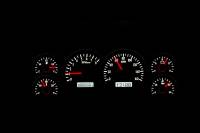 Dakota Digital VHX Gauge System Gauge System Silver Alloy White | 1988-94 Chevy or GMC Truck | Dakota Digital | 51000