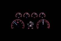 Dakota Digital HDX Gauge System Gauge System Silvedr Alloy | 1988-94 Chevy or GMC Truck | Dakota Digital | 51001