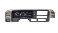 Dakota Digital VHX Gauge System Black Alloy Blue