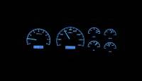 Dakota Digital VHX Gauge System Black Alloy Blue | 1995-98 Chevy/GMC Truck | Dakota Digital | 51005