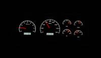 Dakota Digital VHX Gauge System Black Alloy White | 1995-98 Chevy/GMC Truck | Dakota Digital | 51007