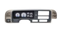 Dakota Digital VHX Gauge System Silver Alloy Blue