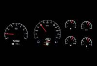 Dakota Digital HDX Gauge Series Black Alloy | 1995-98 Chevy Truck | Dakota Digital | 51011