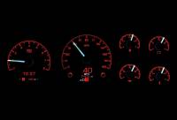 Dakota Digital HDX Gauge Series Black Alloy | 1995-98 Chevy Truck | Dakota Digital | 51011