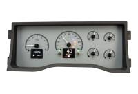 Dakota Digital HDX Gauge Series Silver Alloy