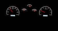 Dakota Digital VHX Gauge System Black Alloy White | 1982-89 Camaro | Dakota Digital | 43886