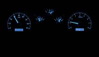 Dakota Digital VHX Gauge System Silver Alloy Blue | 1982-89 Camaro | Dakota Digital | 43887